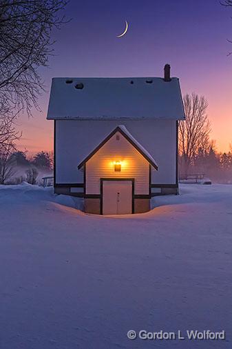 Lockmaster's House At Dawn_32715-6.jpg - Photographed along the Rideau Canal Waterway near Smiths Falls, Ontario, Canada.
